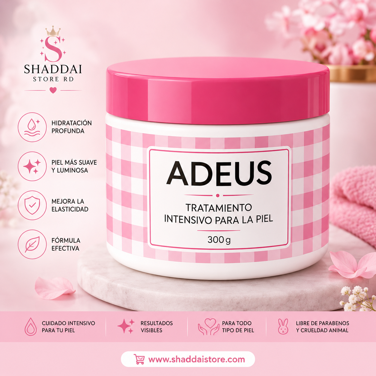 ADEUS – Crema Corporal Multifuncional ✨