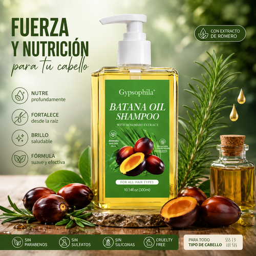 🌿 Batana Oil Shampoo Anticaída